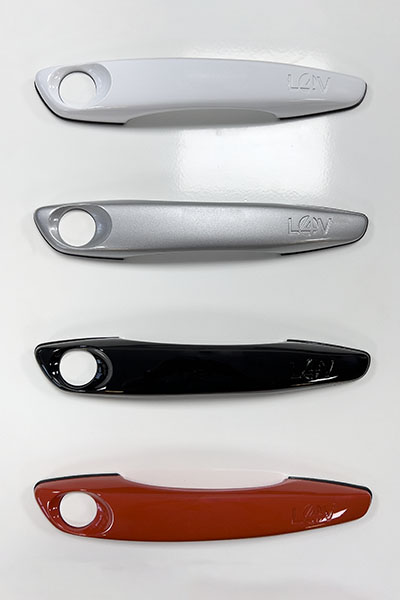 Slamhandle colour samples Slamhandle colour samples