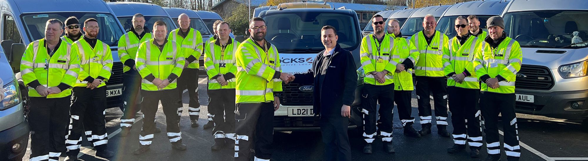 L4V delivers emergency key service with the AA