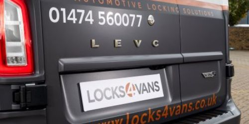 LEVC collaborate with Locks 4 Vans, creating bespoke security solutions for the VN5
